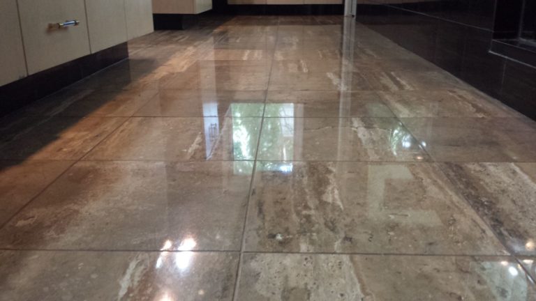 Afteer Commercial floor refinish