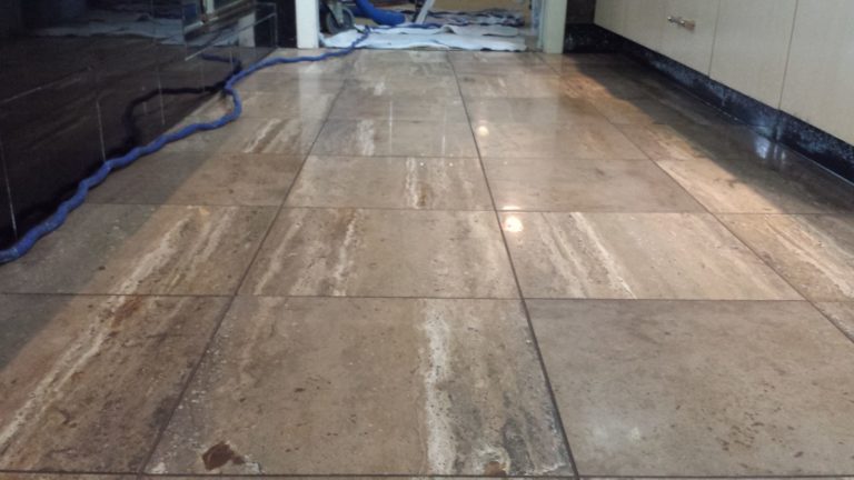 Before commercial marble floor
