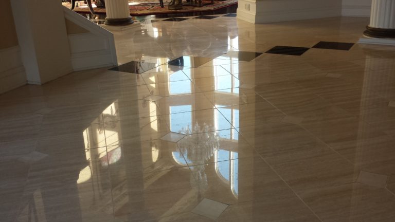 Travertine Floor Restoration