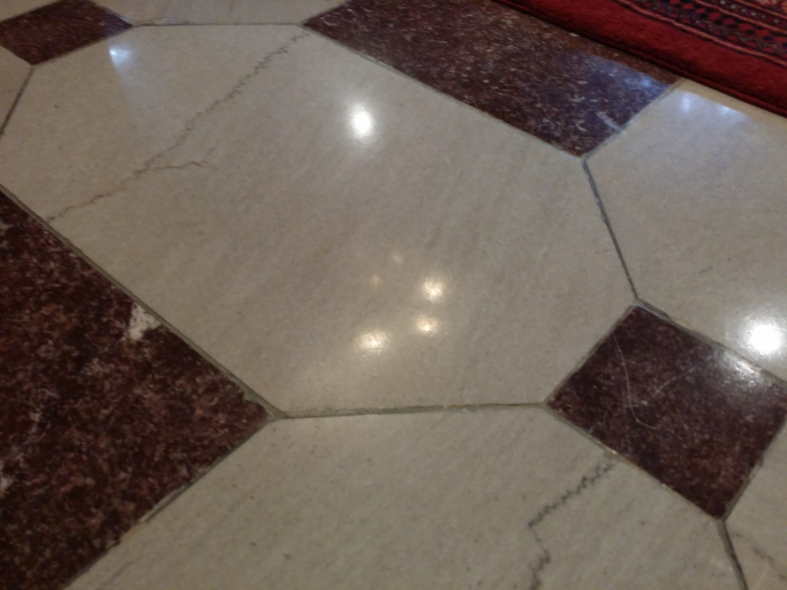 granite floor brown_white before granite floor restoration before